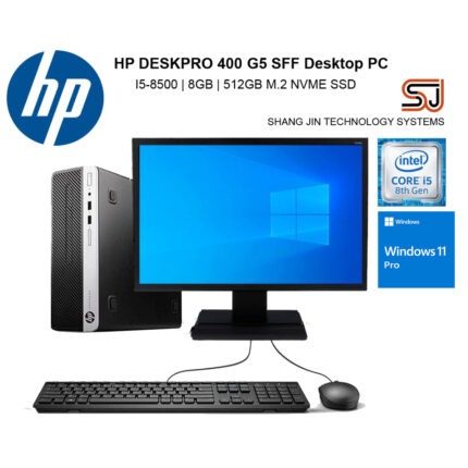 HP ProDesk 400 G5 MT Core i5 8th Gen 8GB RAM Microtower Business PC